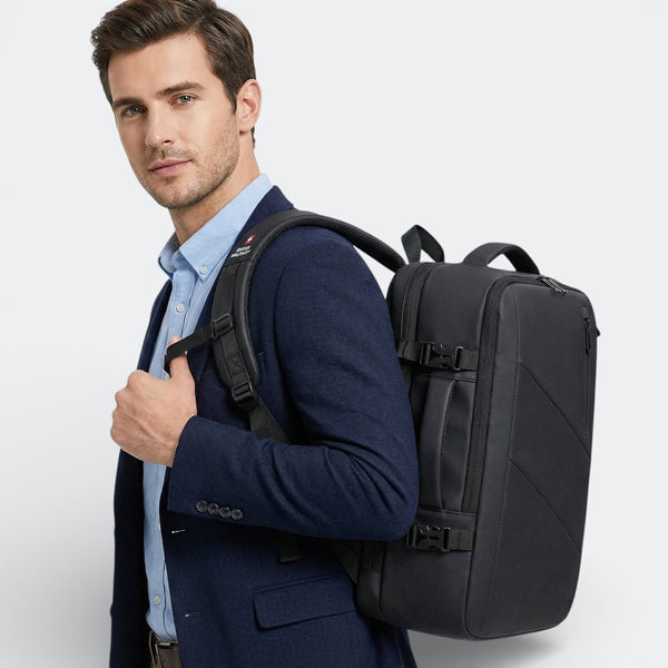 Sac à Dos Voyage Extensible Gris Neutre - | AïtaVia