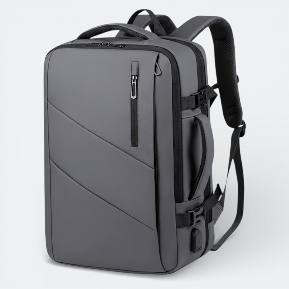 Sac à Dos Voyage Extensible Gris Neutre - | AïtaVia