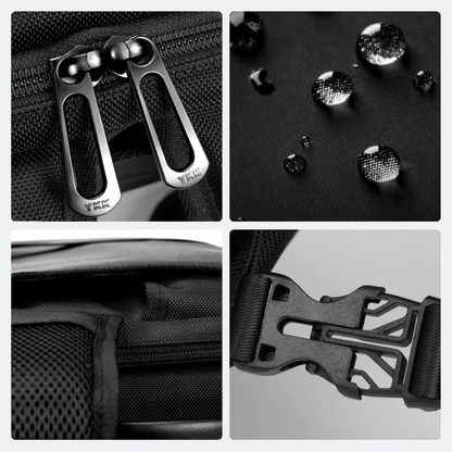 Sac à Dos Voyage pour Ordinateur Noir & Jaune - | AïtaVia