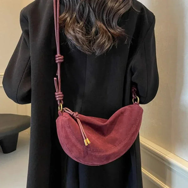 Sac Banane Femme Chic en Faux Daim – Élégance Quotidienne