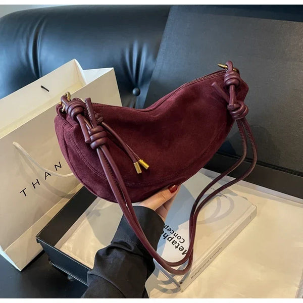 Sac Banane Femme Chic en Faux Daim – Élégance Quotidienne