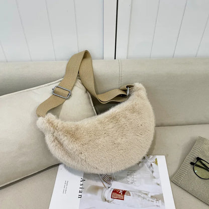 Sac Banane Fourrure Femme – Élégance & Confort Hivernal