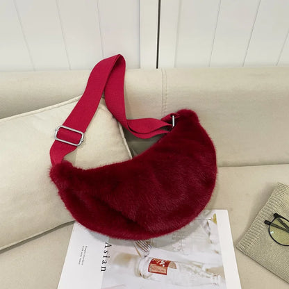 Sac Banane Fourrure Femme – Élégance & Confort Hivernal