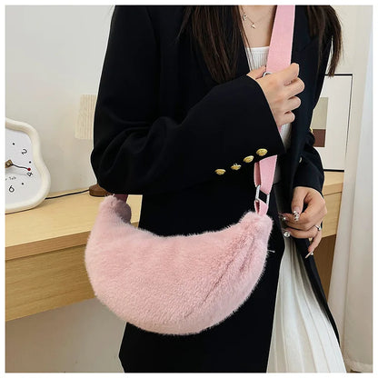 Sac Banane Fourrure Femme – Élégance & Confort Hivernal