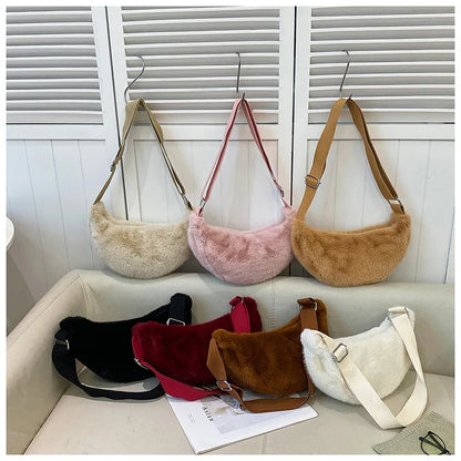 Sac Banane Fourrure Femme – Élégance & Confort Hivernal