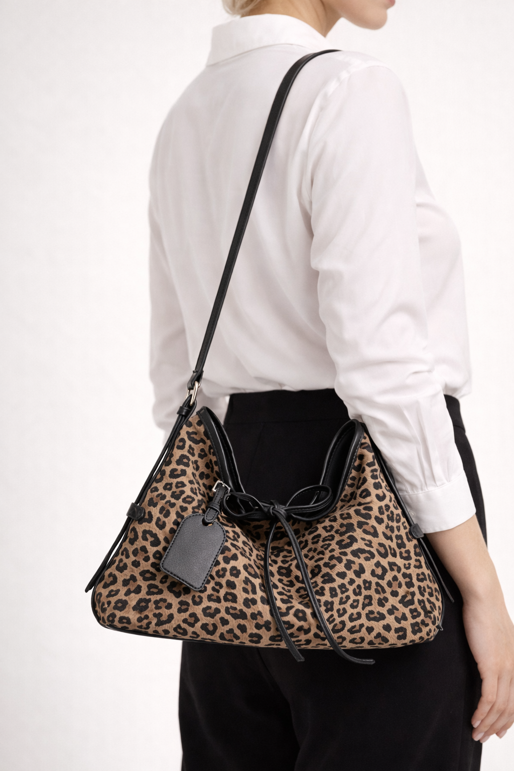 Sac à bandoulière Léopard Élégant pour Femmes