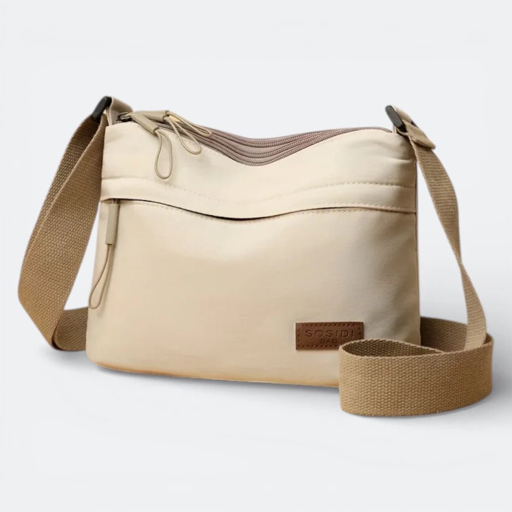 Sac Bandoulière Bretelle Épaisse Crème Ivoire - | AïtaVia
