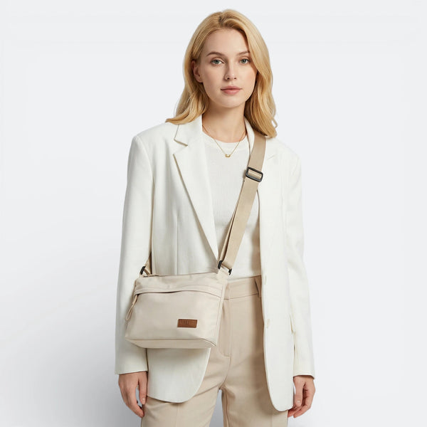 Sac Bandoulière Bretelle Épaisse Rose Poudré - | AïtaVia