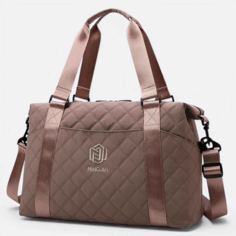 Sac Bandoulière Étanche Femme Brun Patiné - | AïtaVia