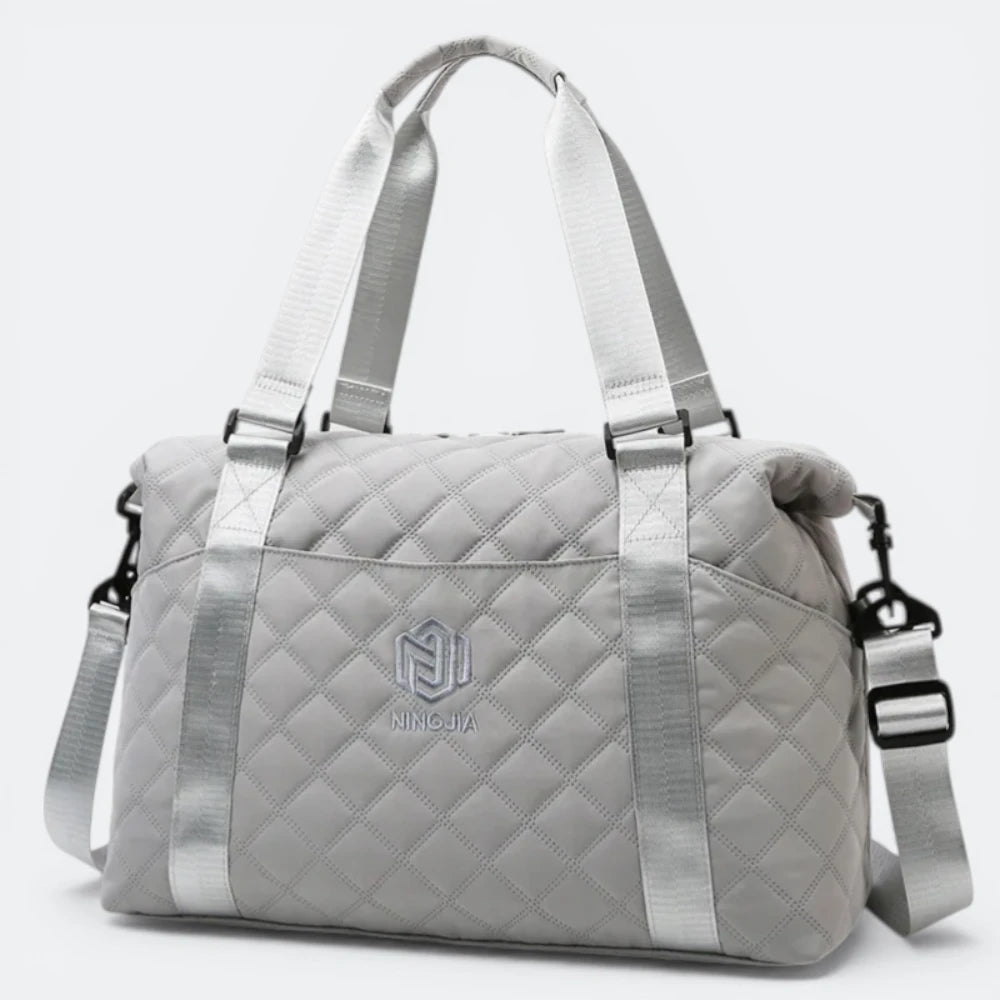 Sac Bandoulière Étanche Femme Gris Perle - | AïtaVia