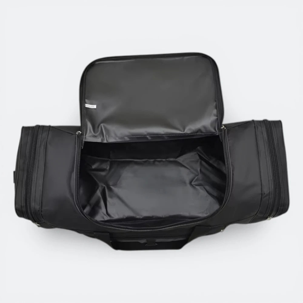 Sac Bandoulière Grand Format Homme Noir - | AïtaVia