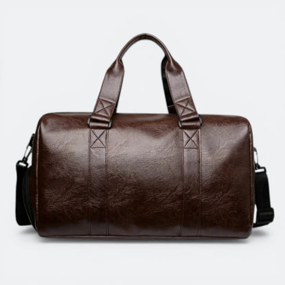 Sac Bandoulière pour Homme en Cuir Brun Terreux - | AïtaVia