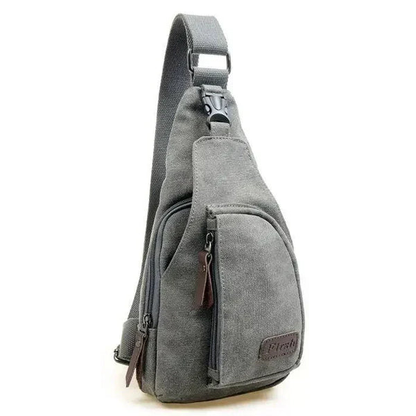 Sac bandoulière robuste en toile ajustable - Pratique et durable