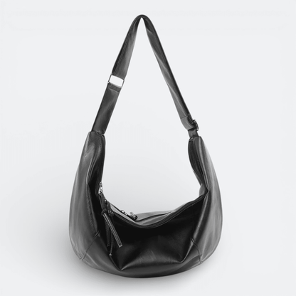 Sac Bandoulière Souple Homme Noir - | AïtaVia