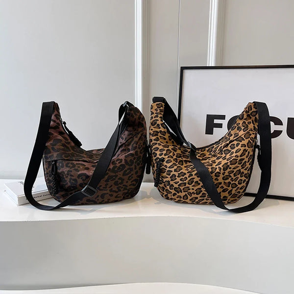 Sac Besace Femme Léopard – Style Urbain Tendance