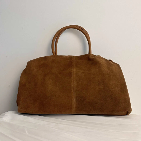 Sac Cabas Femme en Daim Élégant et Spacieux