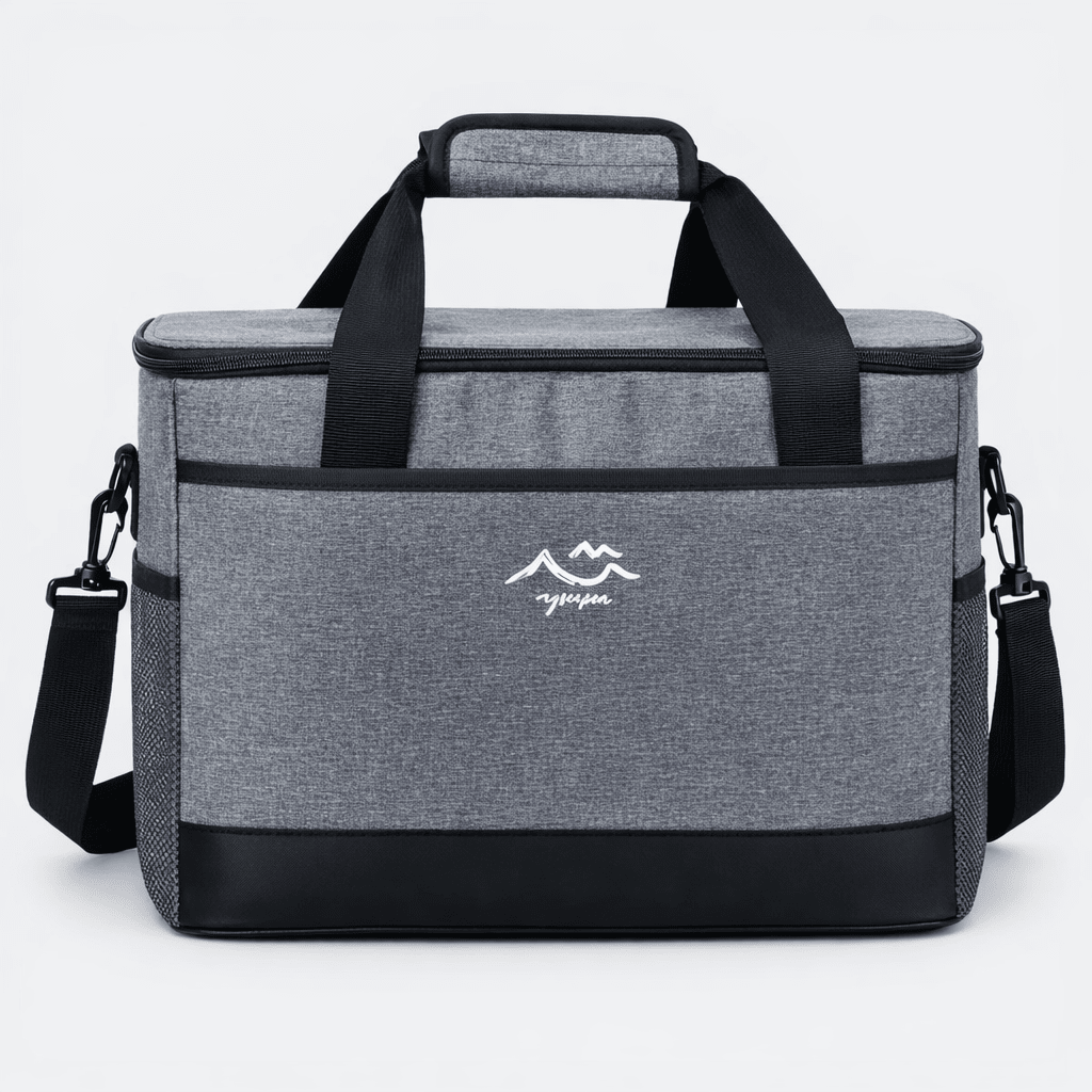 Sac Camping Isotherme Bleu Gris - | AïtaVia