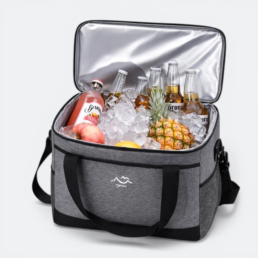 Sac Camping Isotherme Bleu Gris - | AïtaVia