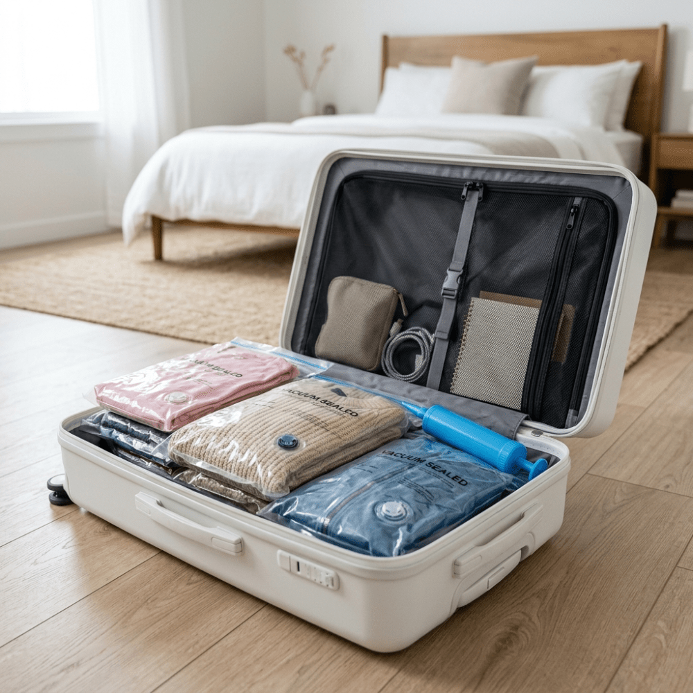 Sac de Compression pour Vêtements Voyage 40 x 60 cm - | AïtaVia