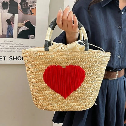 Sac de Plage Brodé pour Femmes - Style Estival
