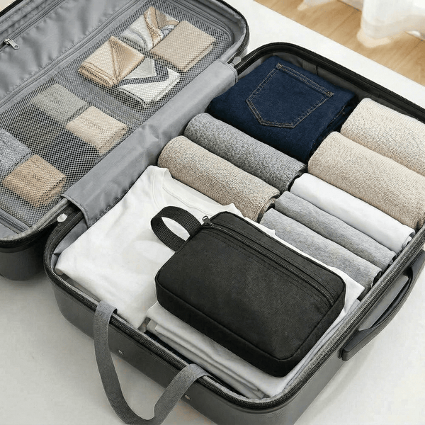 Sac de Rangement Cosmetique Bordeaux Foncé - | AïtaVia