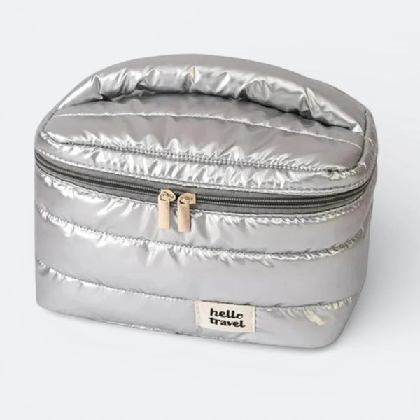 Sac de Toilette Etanche Gris Argenté - | AïtaVia