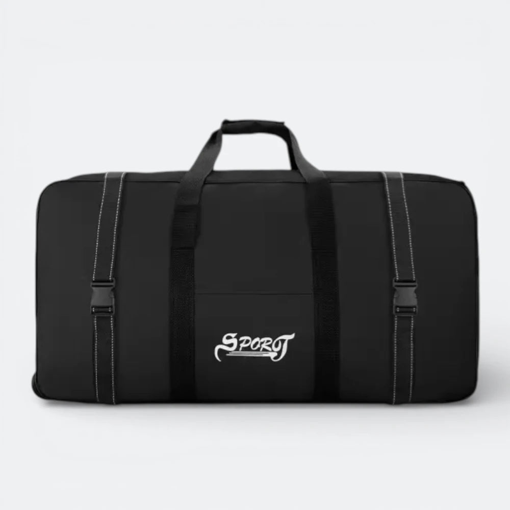Sac de Voyage à Roulette Grande Capacité Noir Charbon - | AïtaVia
