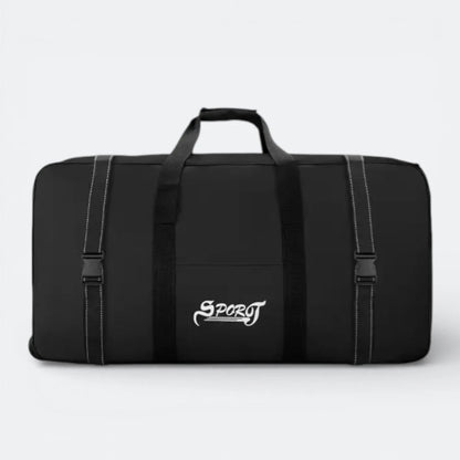 Sac de Voyage à Roulette Grande Capacité Noir Charbon - | AïtaVia
