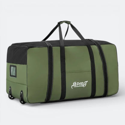 Sac de Voyage à Roulette Grande Capacité Vert Lichen - | AïtaVia
