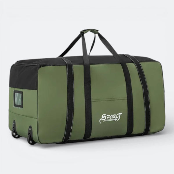 Sac de Voyage à Roulette Grande Capacité Vert Lichen - | AïtaVia