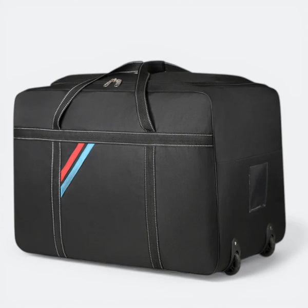 Sac de Voyage à Roulettes Grande Capacité Noir Charbon - | AïtaVia