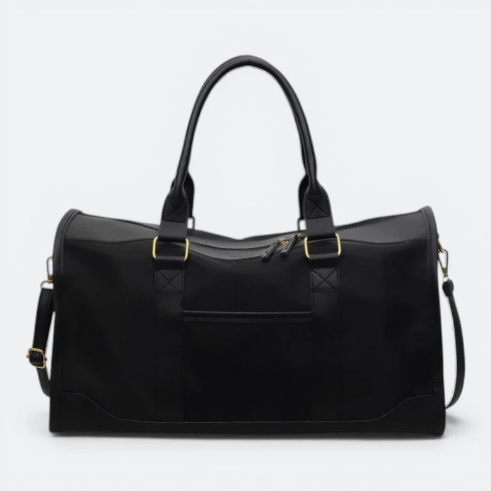 Sac de Voyage Cuir Femme Luxe Noir - | AïtaVia