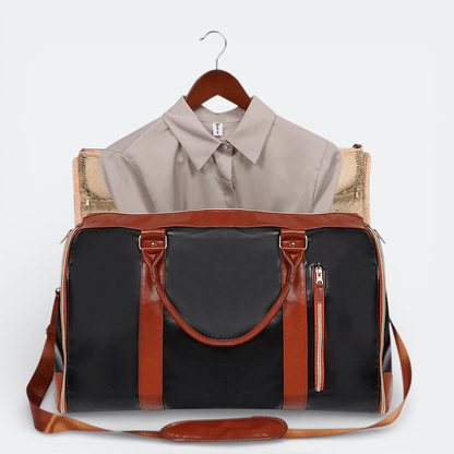 Sac de Voyage Pliable de Grande Capacité Noir Charbon - | AïtaVia
