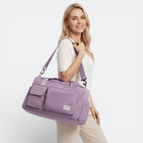 Sac de Voyage Week End pour Femme Bleu Minuit - | AïtaVia