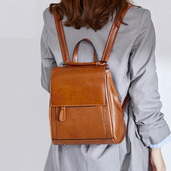Sac à Dos Élégant pour Femmes – Style Chic en Cuir PU