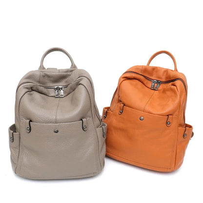 Sac à Dos Cuir Femme Élégant et Pratique pour le Quotidien