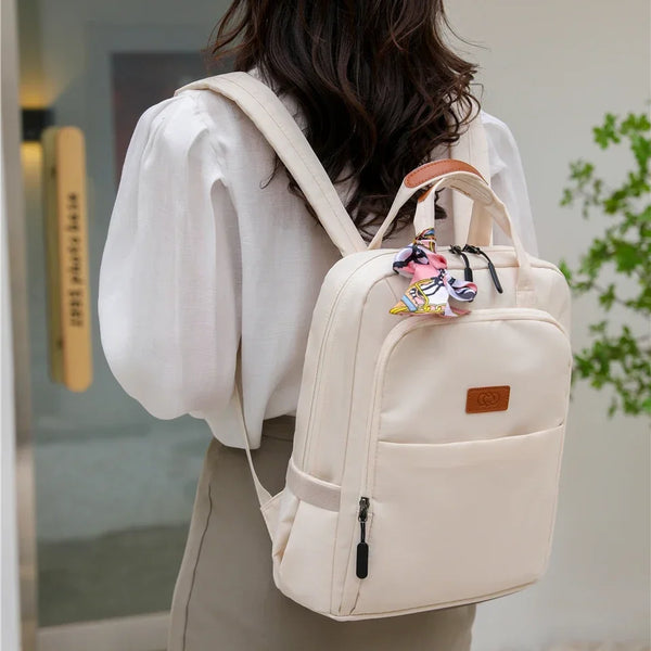 Sac à Dos Femme Élégant pour Ordinateur Portable 13 Pouces