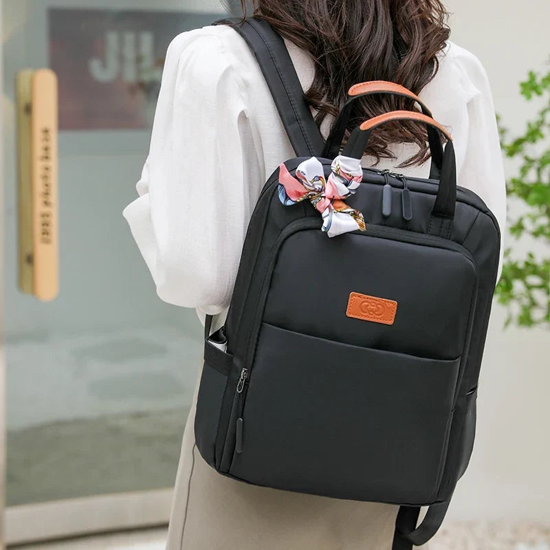Sac à Dos Femme Élégant pour Ordinateur Portable 13 Pouces