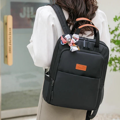 Sac à Dos Femme Élégant pour Ordinateur Portable 13 Pouces