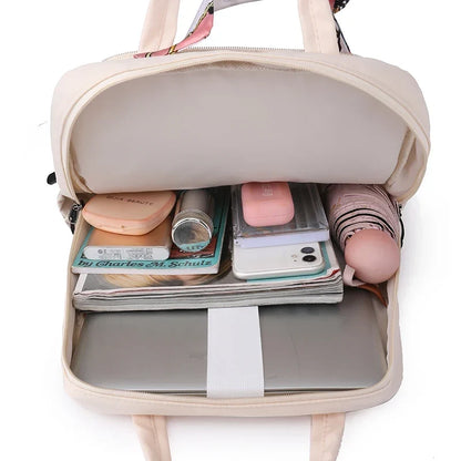 Sac à Dos Femme Élégant pour Ordinateur Portable 13 Pouces