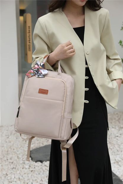 Sac à Dos Femme Élégant pour Ordinateur Portable 13 Pouces