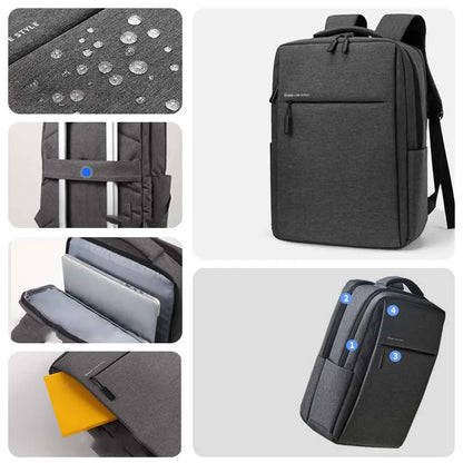 Sac à Dos Unisexe pour Ordinateur Portable 16 Pouces