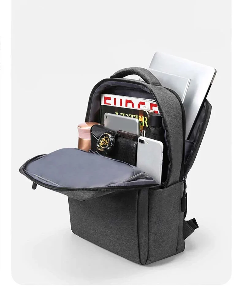 Sac à Dos Unisexe pour Ordinateur Portable 16 Pouces