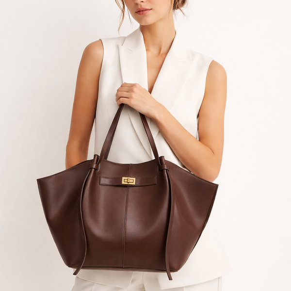 Sac Fourre-Tout Élégant pour Femmes avec Longue Anse
