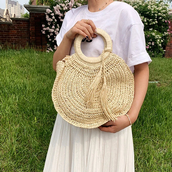 Sac à Main Panier Bohème pour Femmes