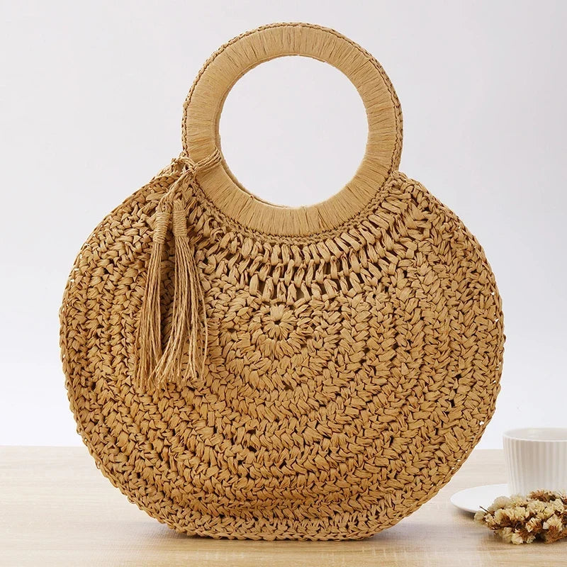 Sac à Main Panier Bohème pour Femmes