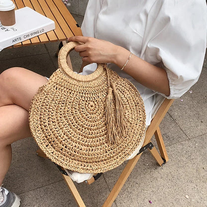 Sac à Main Panier Bohème pour Femmes