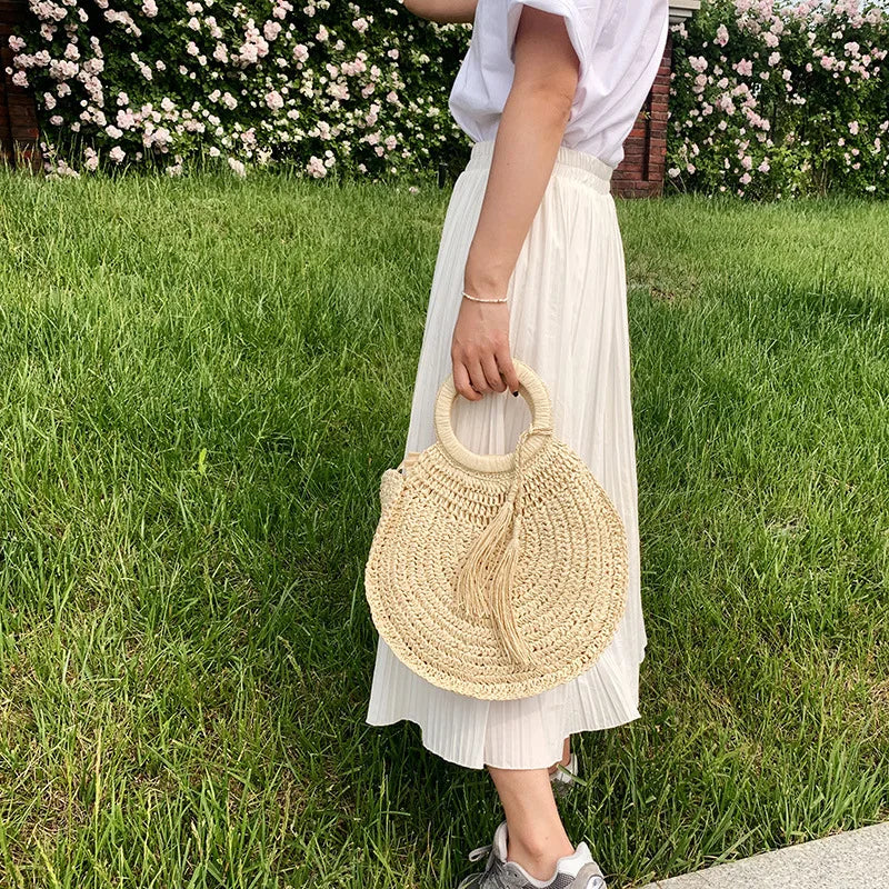 Sac à Main Panier Bohème pour Femmes