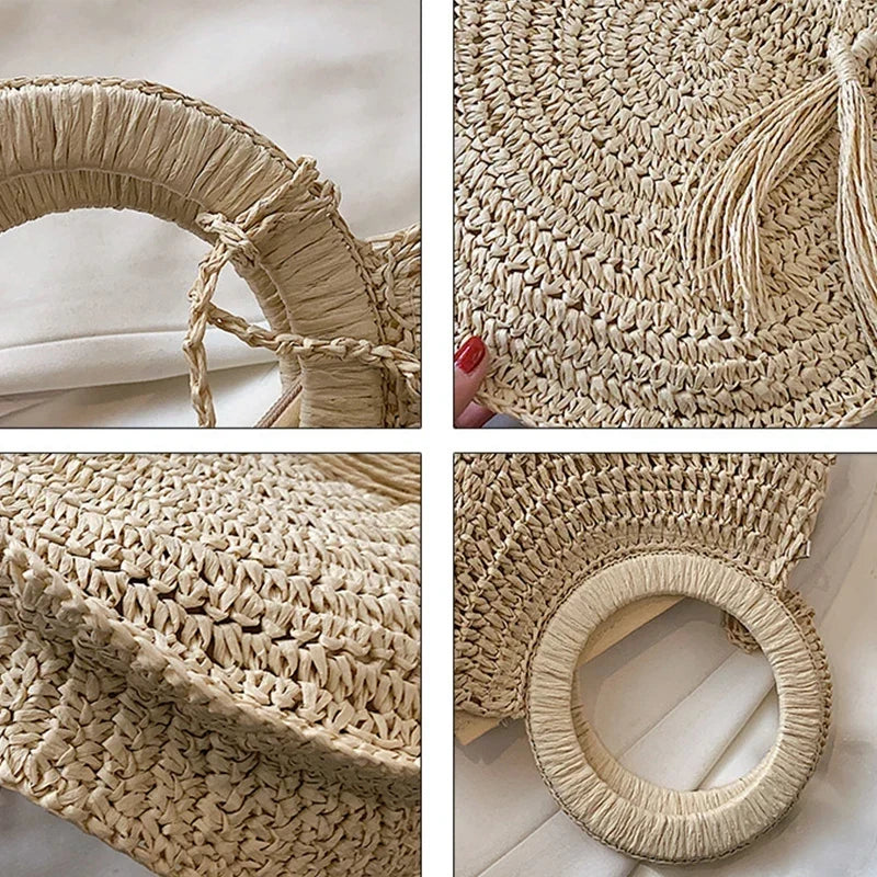 Sac à Main Panier Bohème pour Femmes