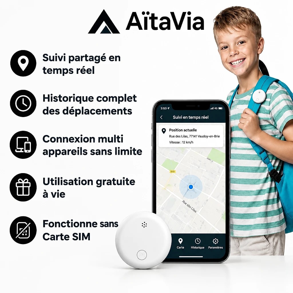 Sérénio – Traceur GPS Enfant